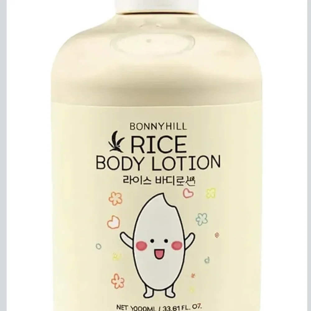 Rice Body Lotion — Nourishing Cream Lotion in White
